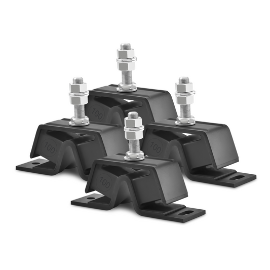 Ensemble de supports de moteur marin remplace Yanmar 2GM-3GM-3HM #100 et #100