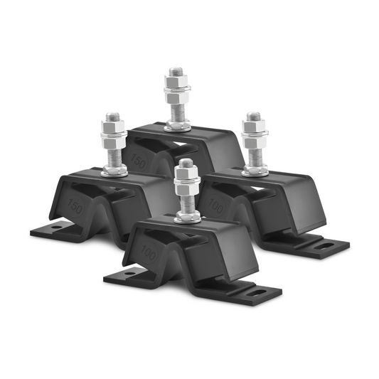 Ensemble de support de moteur marin remplace Yanmar 3QM et 3JH #100 et #150