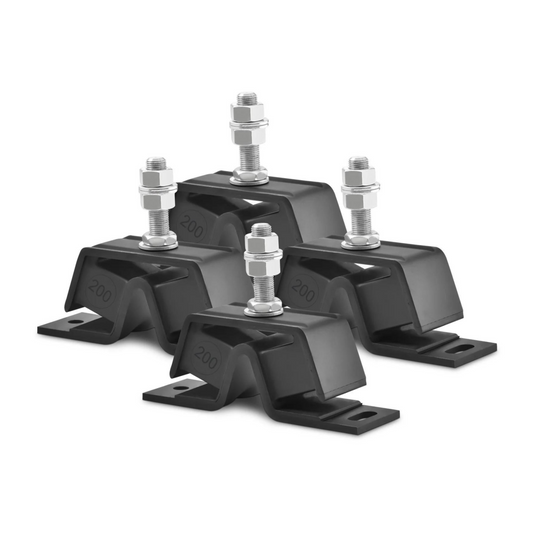 Ensemble de support de moteur marin remplace Yanmar 4JH #200 et #200