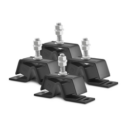 Marine Engine Mount Set Replaces Yanmar 2GM-2YM-3GM-3YM #75 and #100