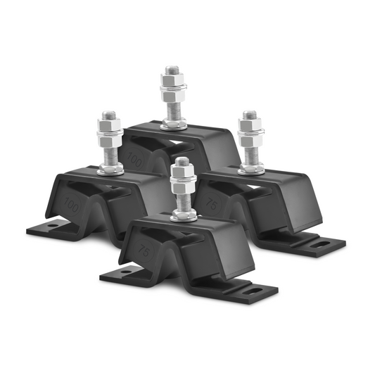 Marine-Motorhalterungssatz Ersetzt Yanmar 2GM-2YM-3GM-3YM #75 und #100