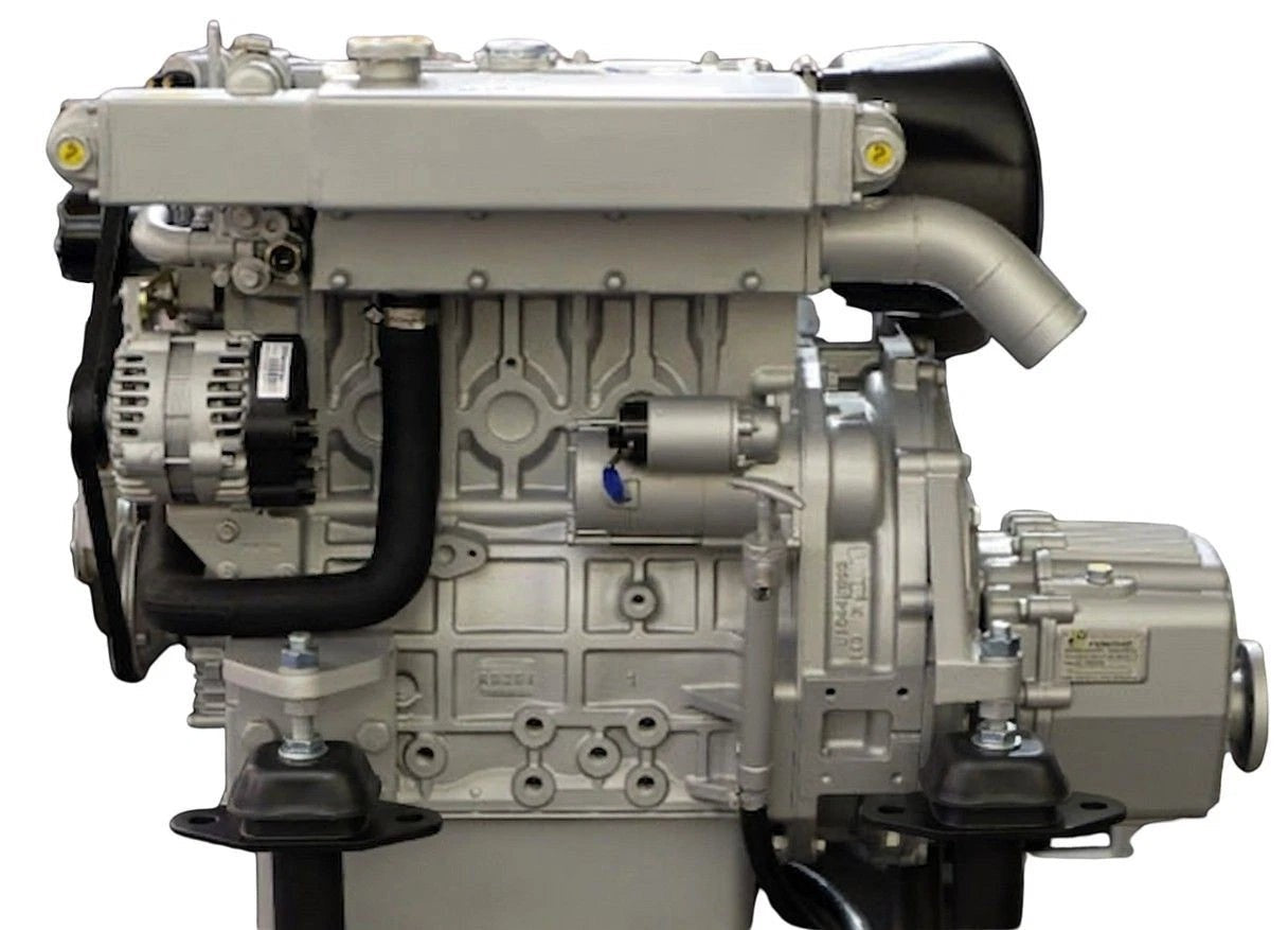 Novibrasyon Marin heavy-duty marine engine mount set with 20mm stud, 500KG capacity, designed for Volvo Penta, MAN, Cummins, CAT engines.