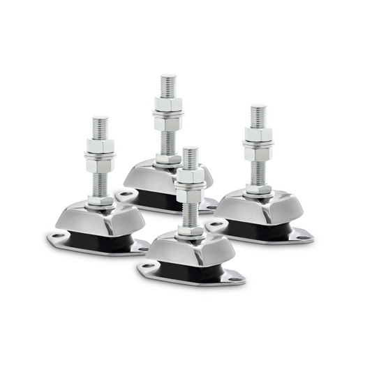 Support moteur marin 55 kg, goujon 16 mm, Volvo Penta, Mercruiser, Beta (inox)