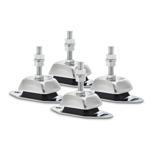 Deniz Motoru Takoz Seti 200KG, 16mm Saplama, Volvo Penta, Mercruiser, Beta (Paslanmaz)