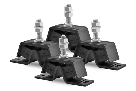 Il set di supporto motore marino sostituisce Yanmar 2GM-2YM-3GM-3YM #75 e #100