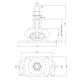 Novibration Engine Mount VV1  Stainless