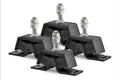 Marine Engine Mount Set Replaces Yanmar 3QM and 3JH #100 and #150